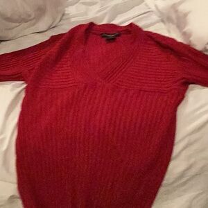 Red sweater